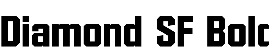 Diamond SF Bold Font Download Free